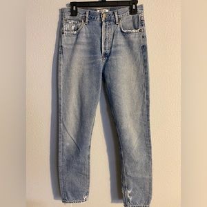 AGOLDE | Classic high rise Jamie Jeans | size 25 | Color Passenger | Distressed